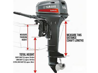 El meu vaixell necessita un motor foraborda d'eix llarg o un motor foraborda ...